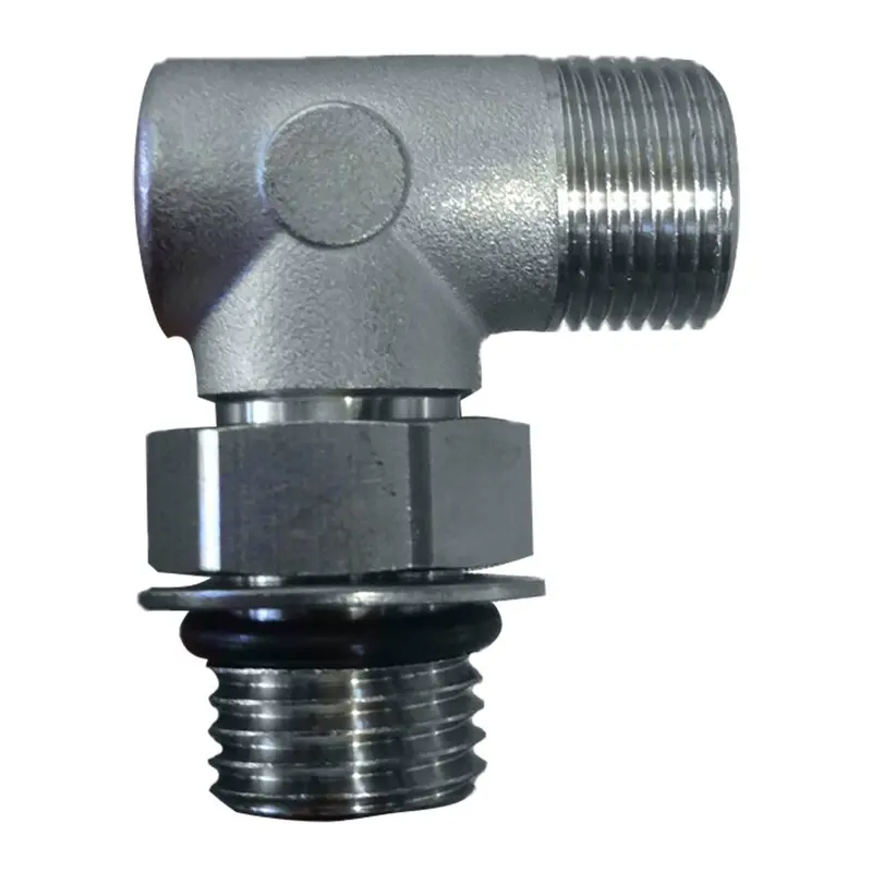 Uflex Adjustable 90° Fitting For Up Series Helm Backplates – Orb 6 To 3/8" Comp 1