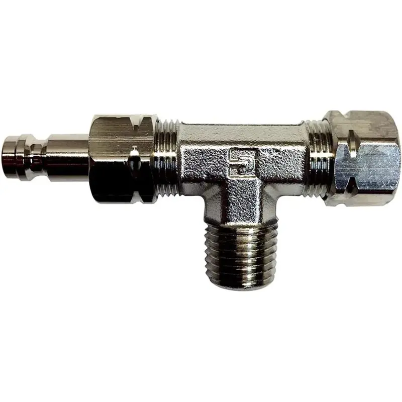 Uflex Bleed Nipple Tee Fitting For Ib Stern Drive Hydraulic Cylinders 1