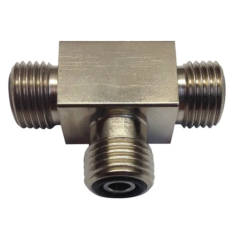 Uflex Powertech Mercury-Compatible Orf T-Fitting For Marine Hydraulic Lines 1