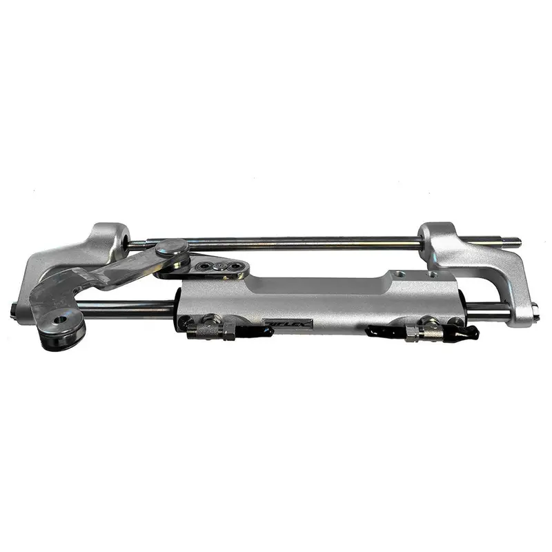 Uflex Silversteer Uc128Ts High-Performance Steering Cylinder – V3 With Angled Offset Link Arm 1
