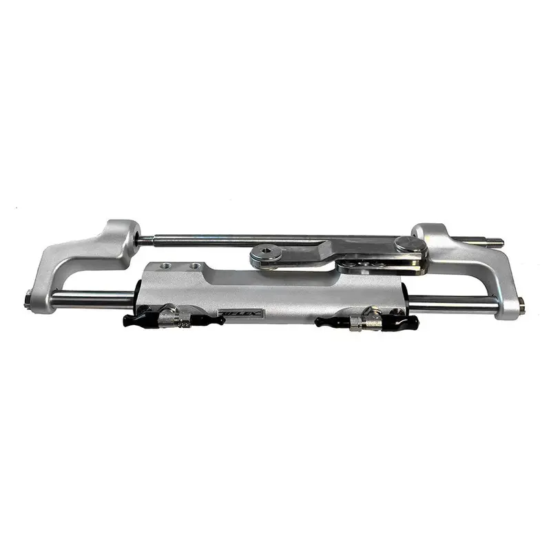 Uflex Silversteer Uc128Ts Steering Cylinder – V2P Port-Side Version With Offset Link Arm 1