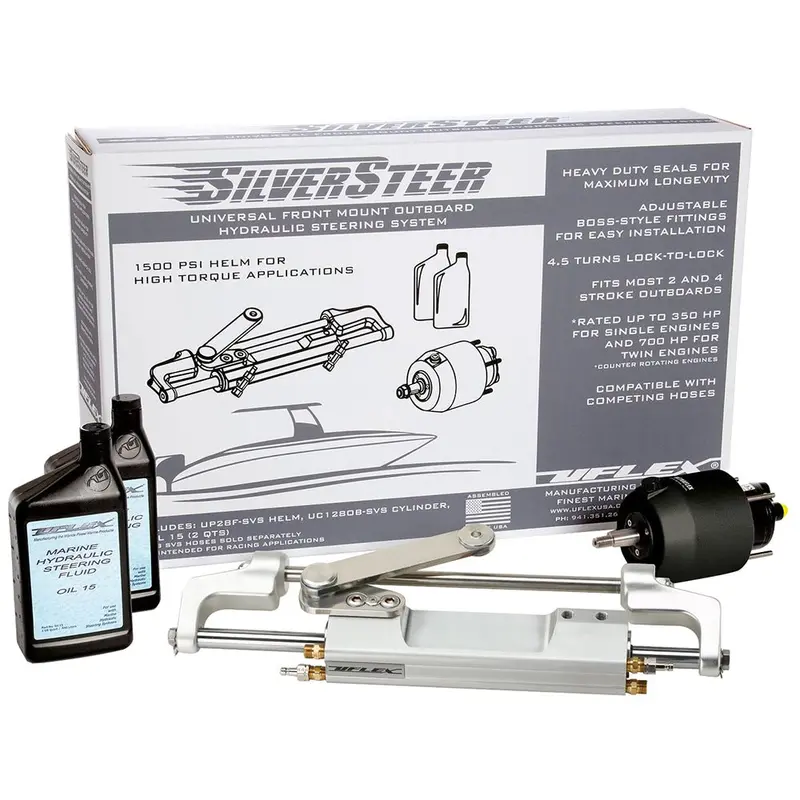 Uflex Silversteer Uc130 V2 Hydraulic Tilt Steering System 1