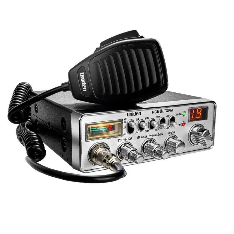 Uniden Pc68Ltxfm Dual-Mode Am/Fm Cb Radio With Weather Alerts 1