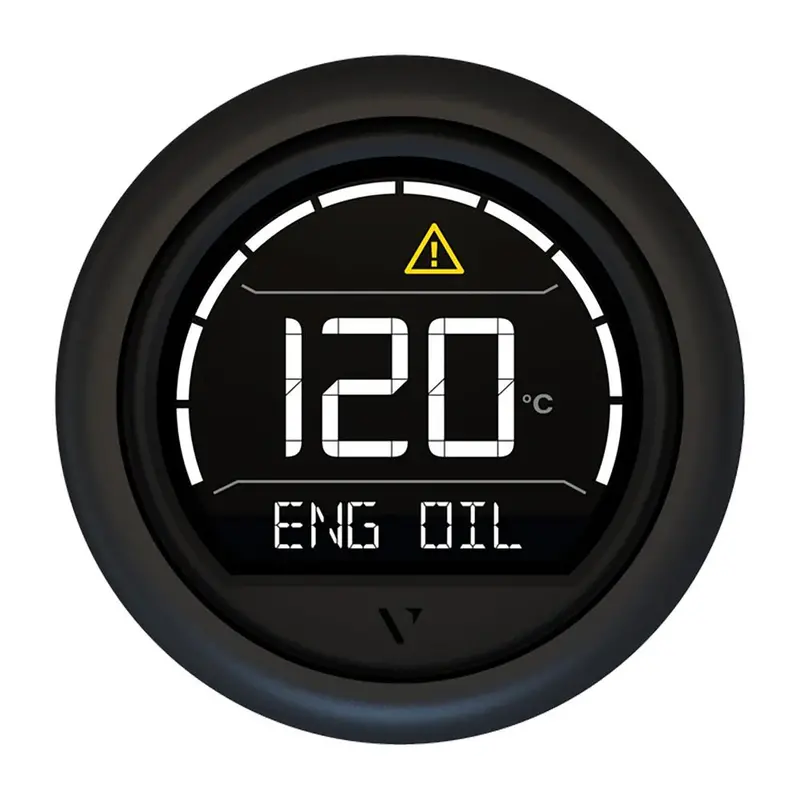 Veratron Vl Digital 52Mm Gauge With Round Black Bezel (Model B00205702) 1
