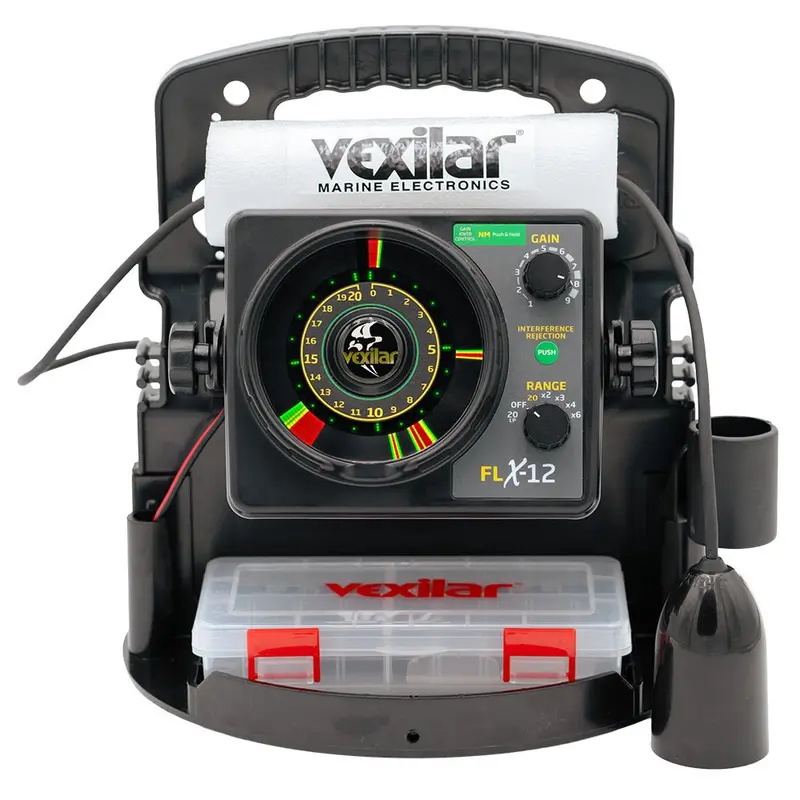 Vexilar Flx-12 Pro Pack Ii Ice Fishing System With 12° Ice-Ducer [Ppx1212] 1