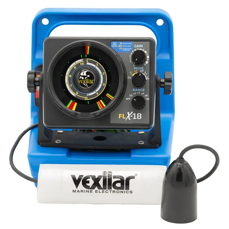 Vexilar Flx-18 Genz Pack Ice Fishing Kit With 12° Ice-Ducer And Dd-100 Transducer [Gpx1812] 1