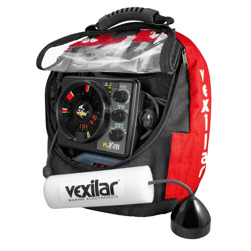 Vexilar Flx-28 Pro Pack Ii Ice Fishing System – Includes Proview Display & Ice-Ducer 1
