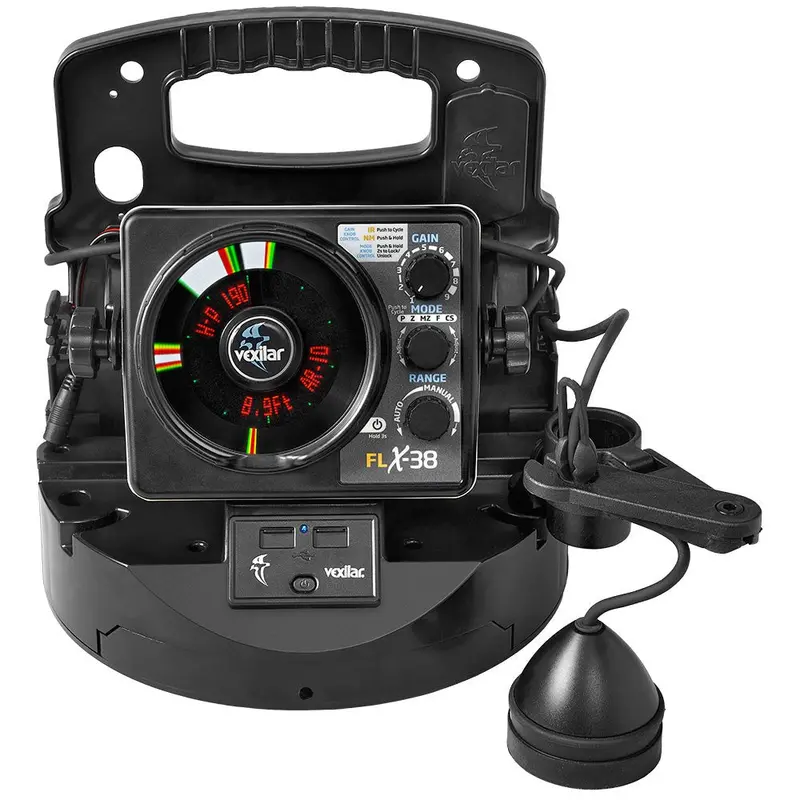 Vexilar Flx-38 Bb Pro Pack Elite – Broadband Ice Fishing Sonar With Lithium Battery 1