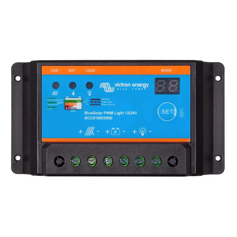 Victron Bluesolar Pwm-Light 12/24V 30A Solar Charge Controller [Scc010030020] 1