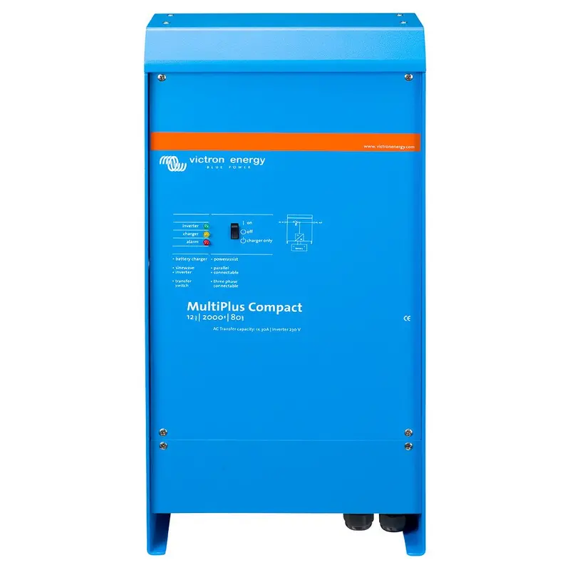 Victron Multiplus 12V 2000Va Inverter/Charger – 80A Charger, 50A Ac Transfer, Ul Listed [Pmp122200102] 1