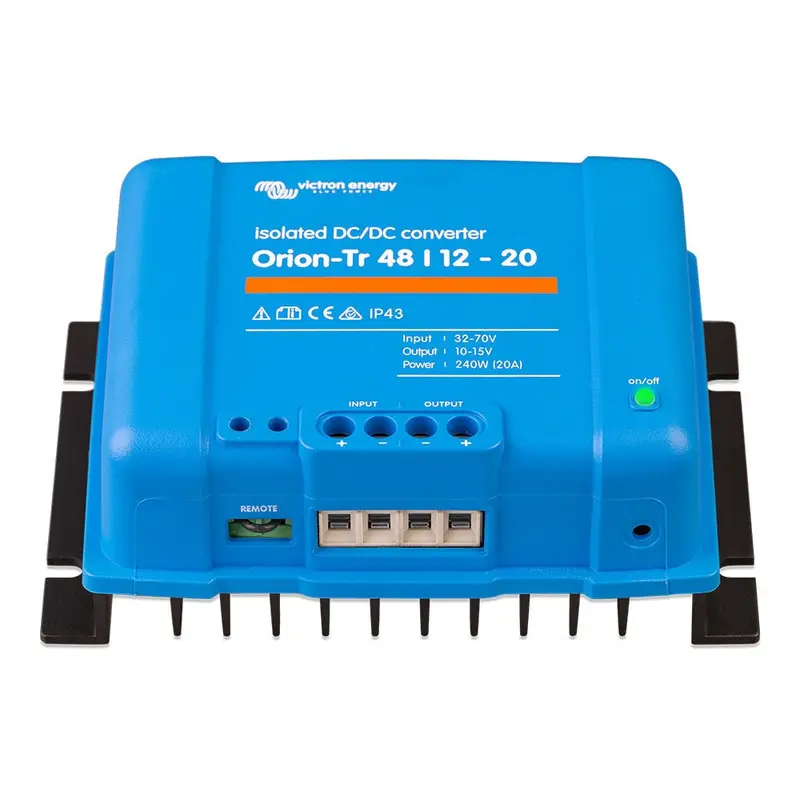 Victron Orion-Tr 48V To 12V 20A Isolated Dc-Dc Converter – 240W, Non-Smart Version, Model Ori481224110 2