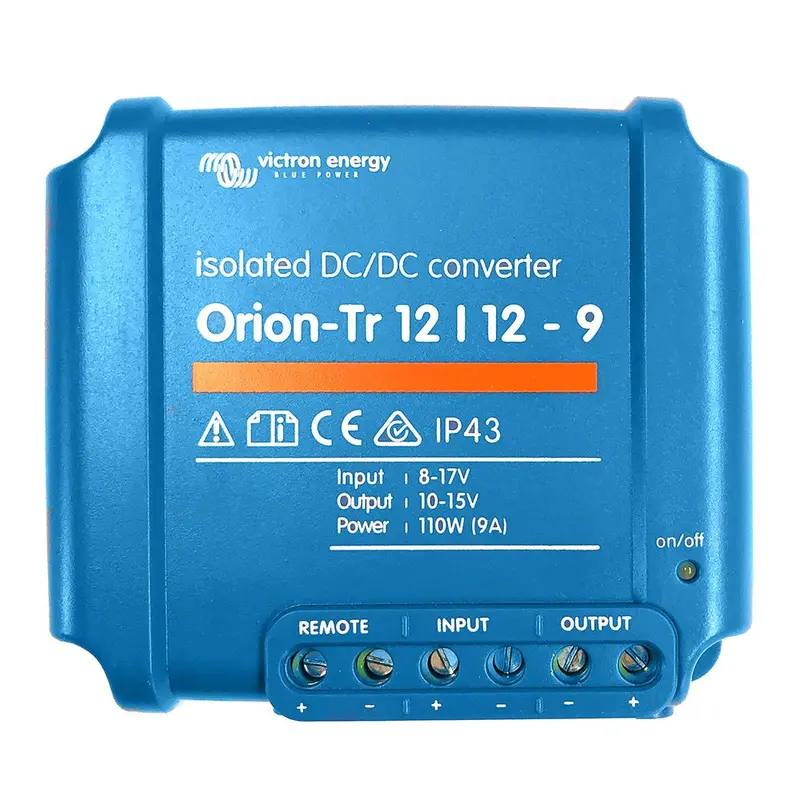 Victron Orion-Tr Isolated Dc-Dc Converter: 12V Input To 12V Output, 9A 1