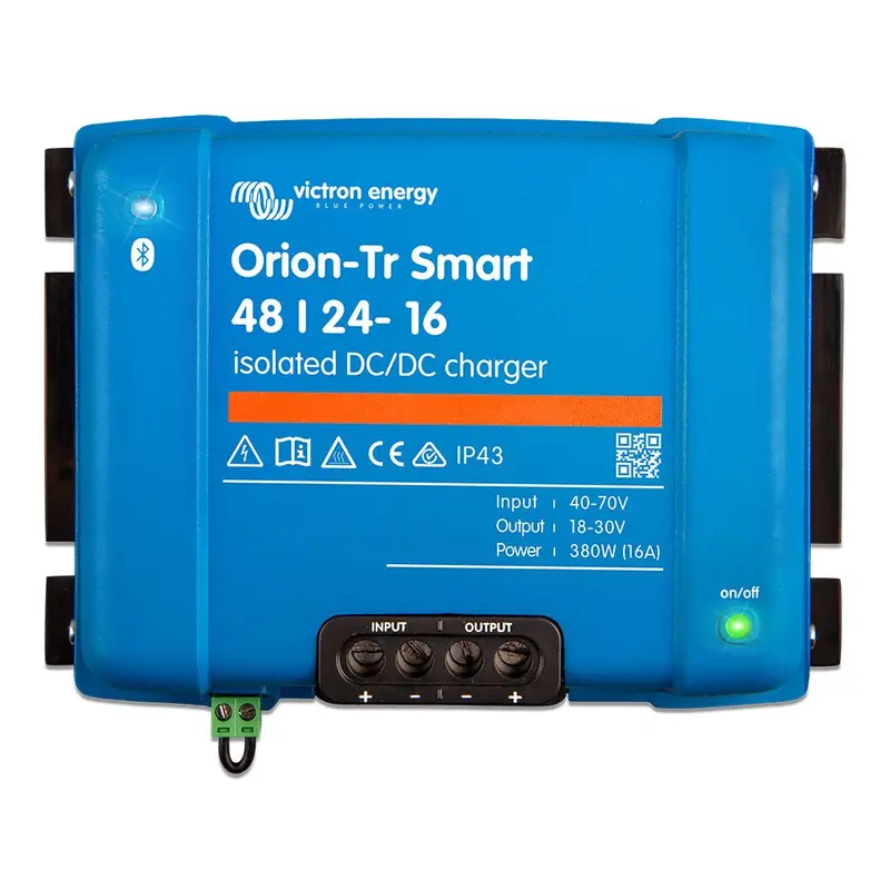 Victron Orion-Tr Smart 48V To 24V 16A Isolated Dc-Dc Charger – 380W, Model Ori482438120 1