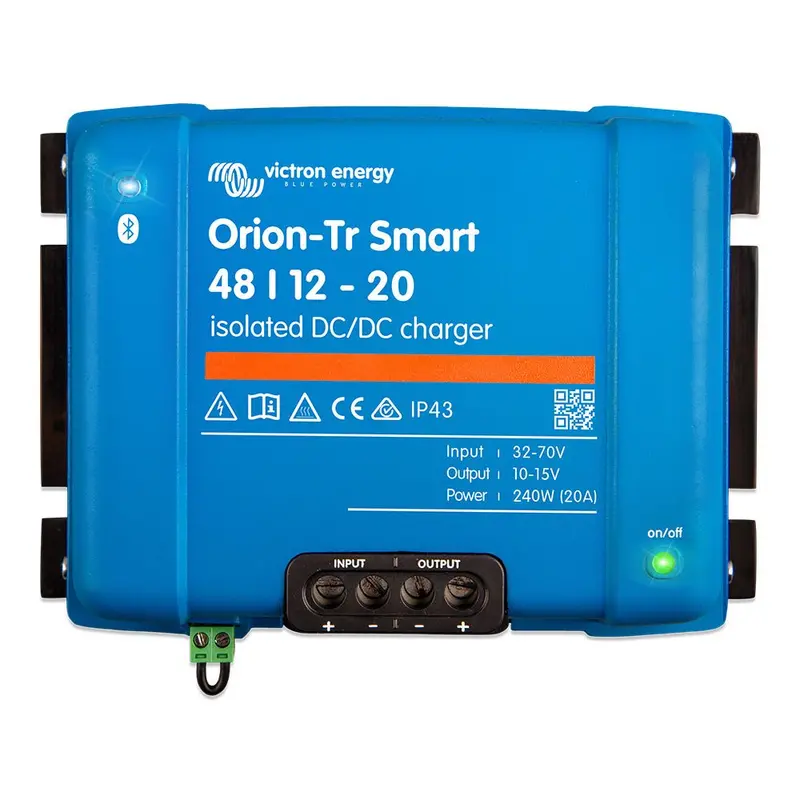 Victron Orion-Tr Smart Isolated Dc-Dc Charger: 48V To 12V, 20A (240W) 1