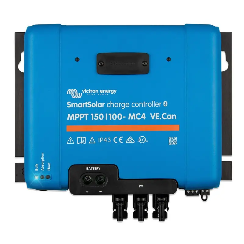 Victron Smartsolar Mppt 150/100 Charge Controller – Ve.Can Enabled, Mc4 Input 1