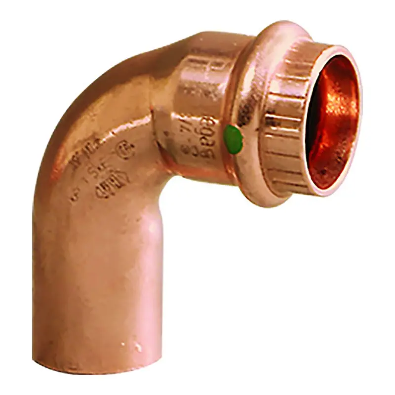 Viega Propress 2" 90° Copper Elbow – Street/Press Fitting With Smart Connect (Model 77072) 1