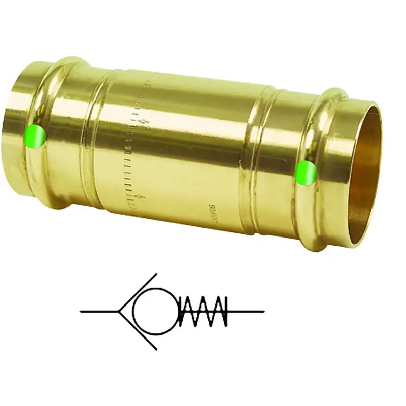 Viega Propress 3/4" Zero-Lead Check Valve – Double Press Fit, Smart Connect [79040] 1