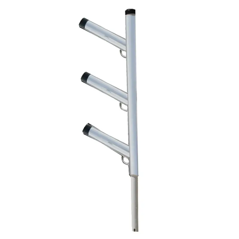 Wahoo Boomstick Marine Antenna Mount – Anodized Aluminum, Adjustable Height, Model 121 1