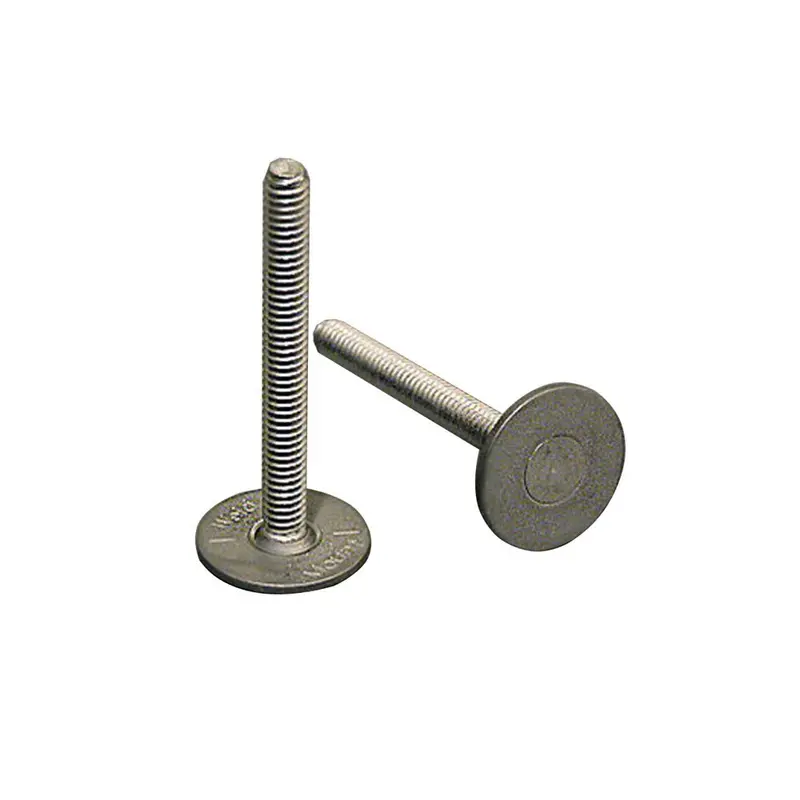 Weld Mount 1.25-Inch Stainless Panel Stud: 0.62" Base, #8-32 Thread – 15-Pack 1
