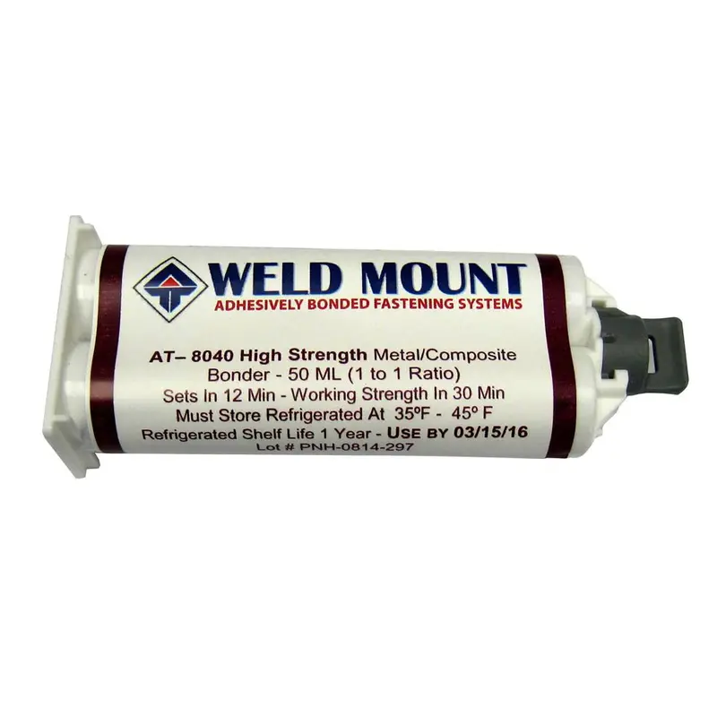 Weld Mount No-Slide Metal & Composite Bonder Adhesive – Single Unit [8040] 1