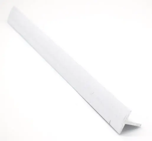 White Aluminum T-Molding – Decorative Edge & Transition Profile 1
