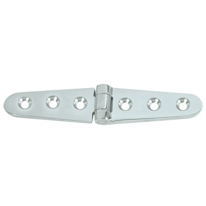 Whitecap 304 Stainless Steel Strap Hinge – 6" X 1-1/8" Robust Mounting Option [S-3430] 1