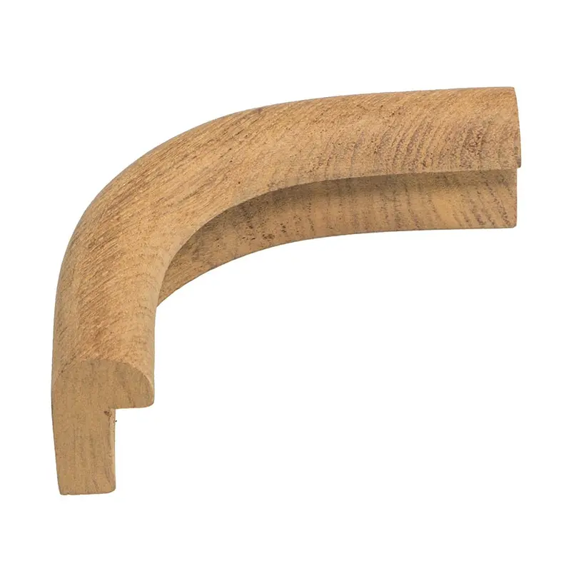 Whitecap Teak Edge Molding – Exterior Corner Profile, Natural Finish [60837] 1