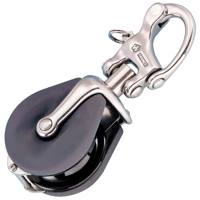 Wichard Snatch Block With Integrated Snap Shackle – Supports Up To 18Mm Rope 1