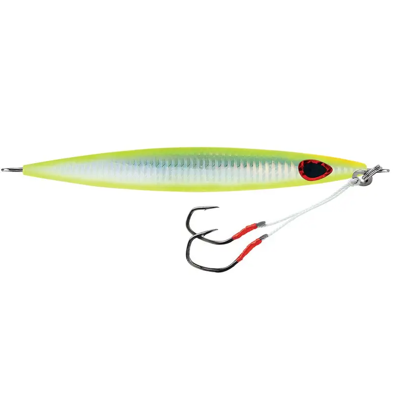 Williamson Ksj280Uvcgz Kensaki 280 Uv Chartreuse Glow Zebra Jig (7.25", 9.875 Oz) 2