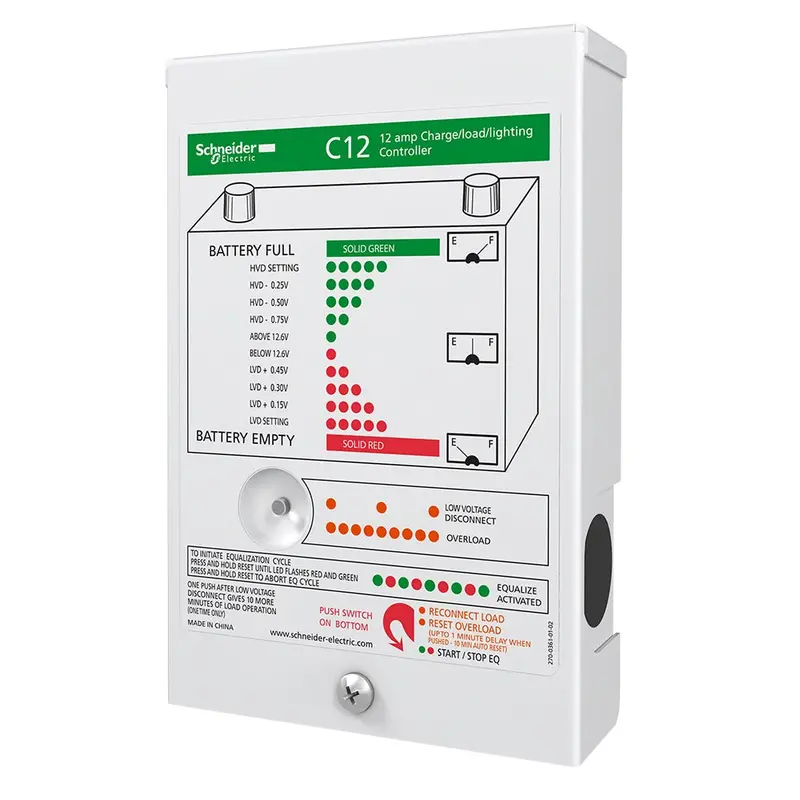 Xantrex C12 C-Series Mppt Solar Charge Controller – 12-Amp Compact Model 1