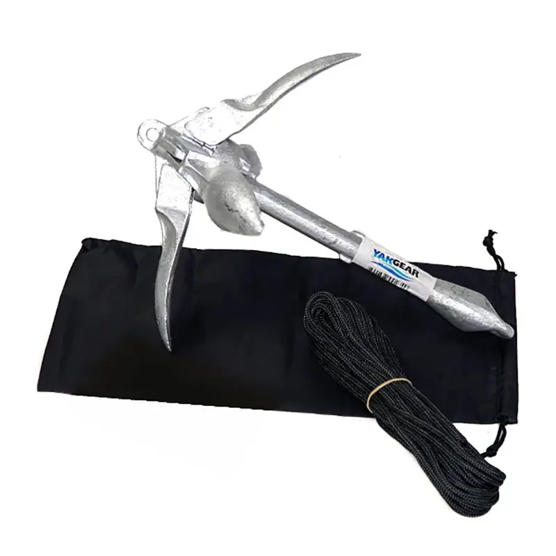 Yakgear 3.3-Pound Grapnel Anchor Kit With Carry Bag 2